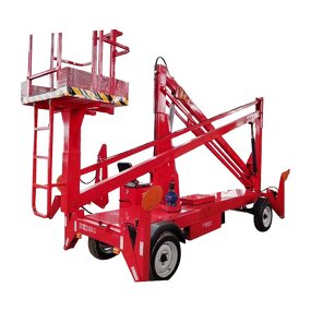 Diesel Mobile Articulated Boom Lift Factory - OEM 14-16m for Sale