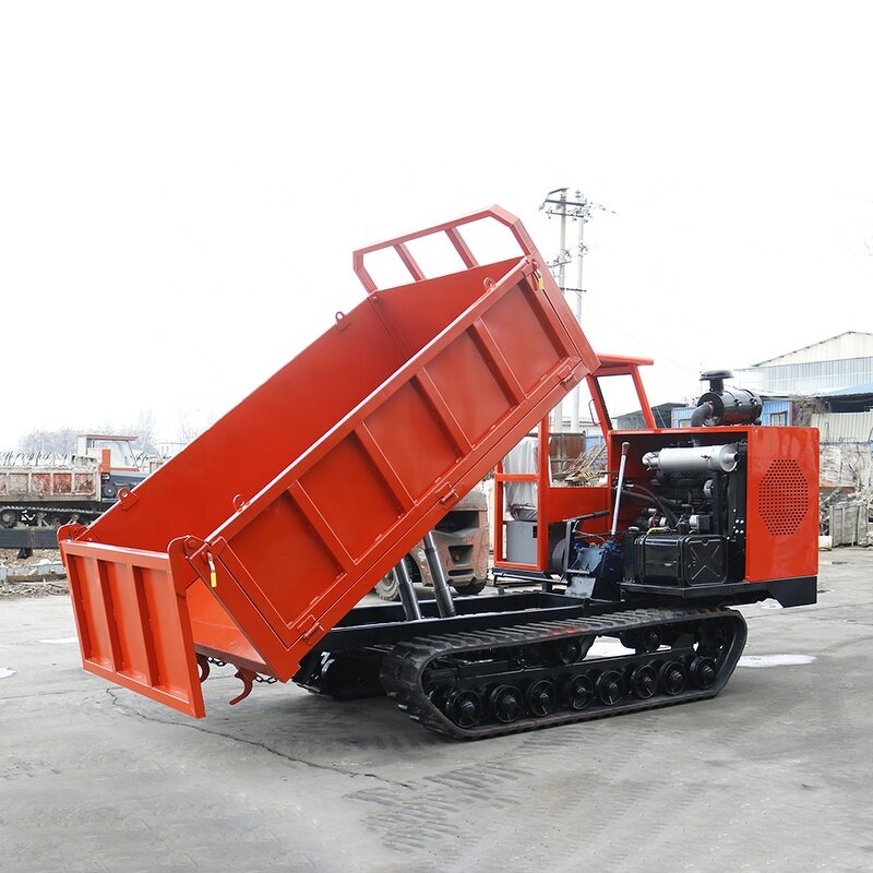 8 Ton Mini Track Dumper Factory - OEM Super Promotions Crawler Transporter Dumping Truck