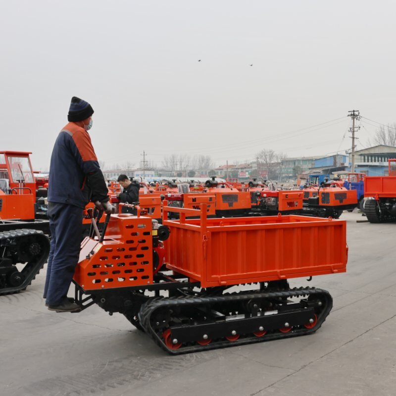 Small Rubber Track Dumper Truck Factory - OEM Wholesale Mini Truck with Stable Performance
