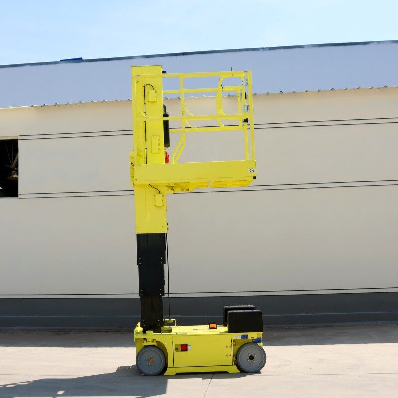 Self-Propelled Vertical Mast Platform Factory - OEM Vlift 11M Jib Electric Lift Retail Restaurant