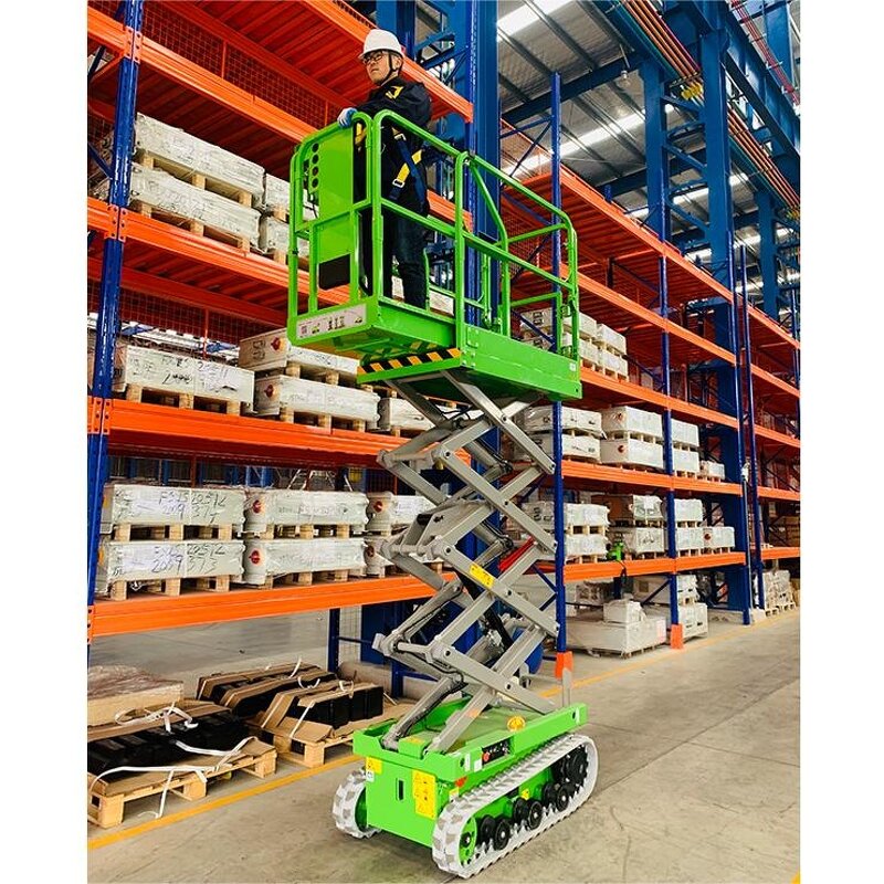 Mini Self-propelled Scissor Lift Factory - OEM Compact Electric Mobile Tight Under Hydraulic