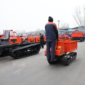 Small Rubber Track Dumper Truck Factory - OEM Wholesale Mini Truck with Stable Performance