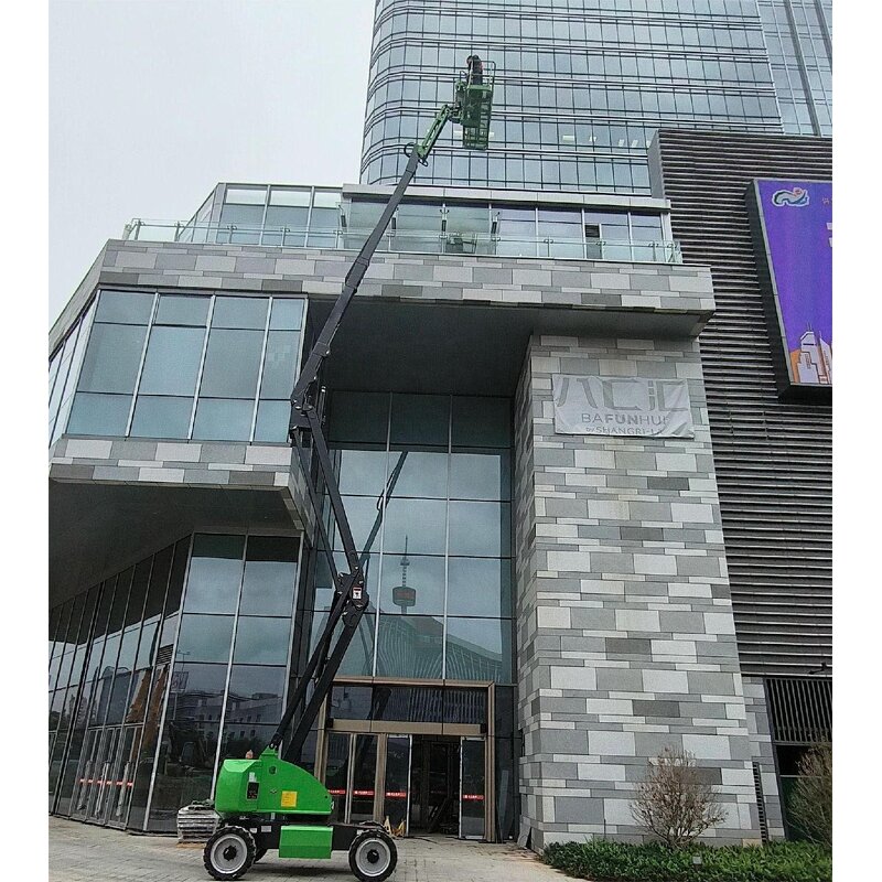 Articulating Track Man Lift Manufacturer - OEM Boom Lift Aerial Arm Crawler 12m Height