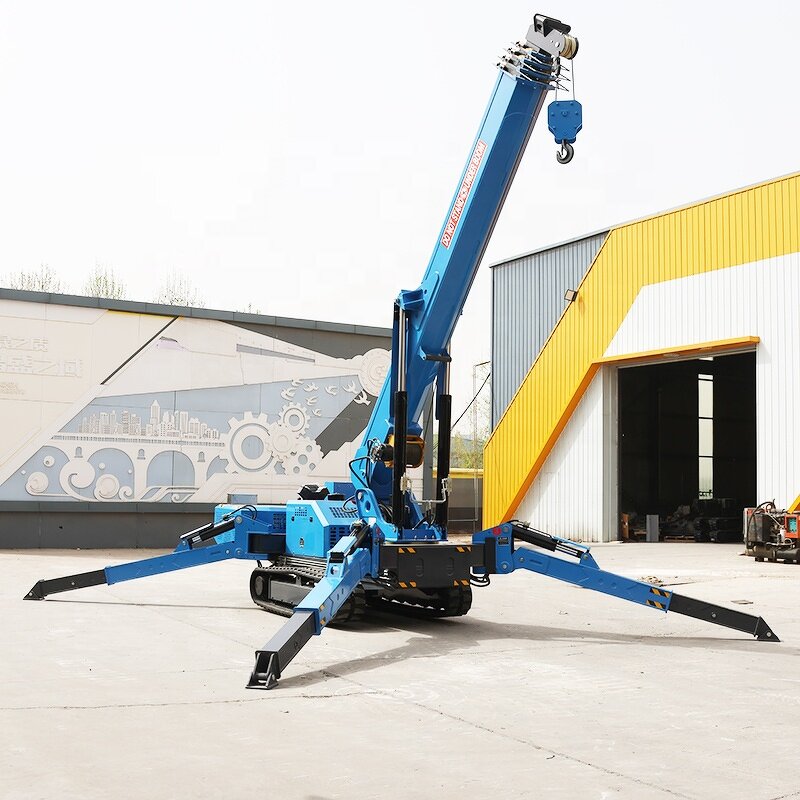 Crawler Spider Crane Manufacturer - OEM 3 Ton Mobile Crawler Spider Lift CE Certification