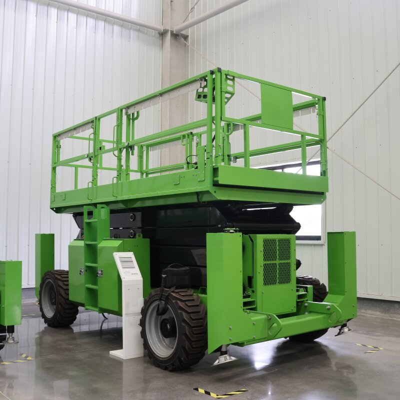 Compact Electric Scissor Platform Manufacturer - OEM CE Heavy-duty Tight 10m Scissors