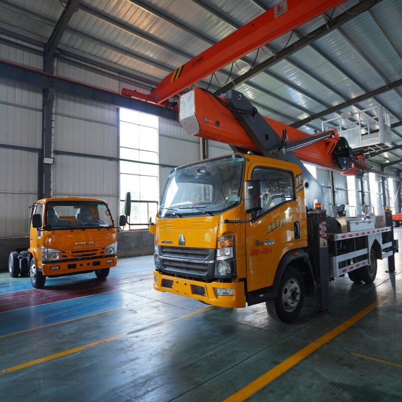 Professional Truck Mounted Aerial Solution Manufacturer - OEM 36M Multi-section Boom Telescopic