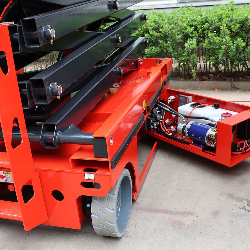 Heavy-duty Electric Scissor Lift Factory - OEM OEM for Tight Spaces 6-18m 350kg