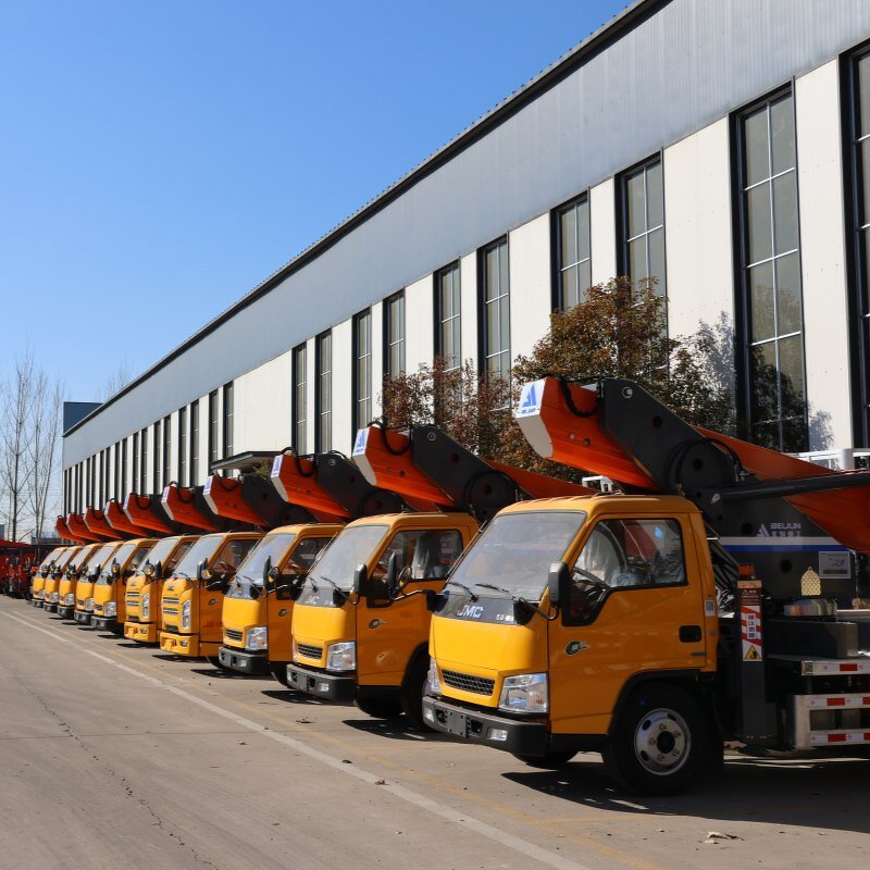 Professional Truck Mounted Aerial Solution Manufacturer - OEM 36M Multi-section Boom Telescopic
