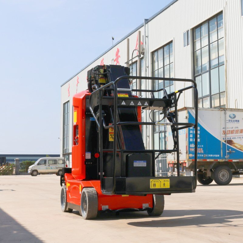 Electric Aerial Man Lift Platform Manufacturer - OEM 12m Self Propelled Small Hydraulic Mast