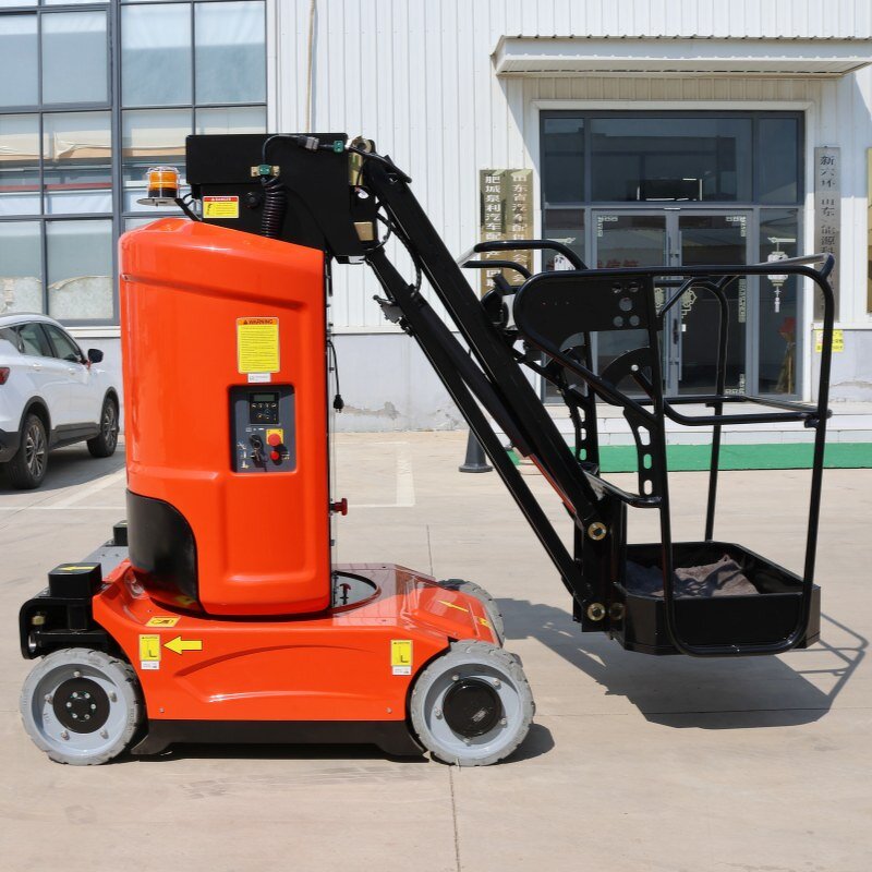 Electric Aerial Man Lift Platform Manufacturer - OEM 12m Self Propelled Small Hydraulic Mast