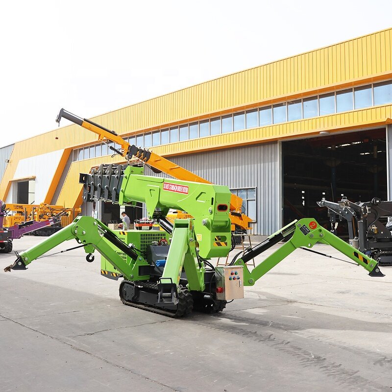 Portable Spider Crane Factory - OEM 3 Ton Light Powerful Small Construction Crawler
