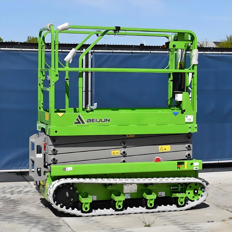 Electric Crawler Scissor Lift Manufacturer - OEM Aerial Work Lifting Table 6.3m Height