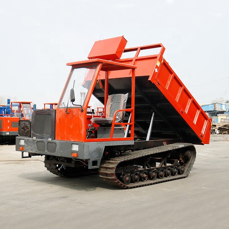 Agricultural Crawler Dumper Factory - OEM 8Ton All-terrain High Performance Construction