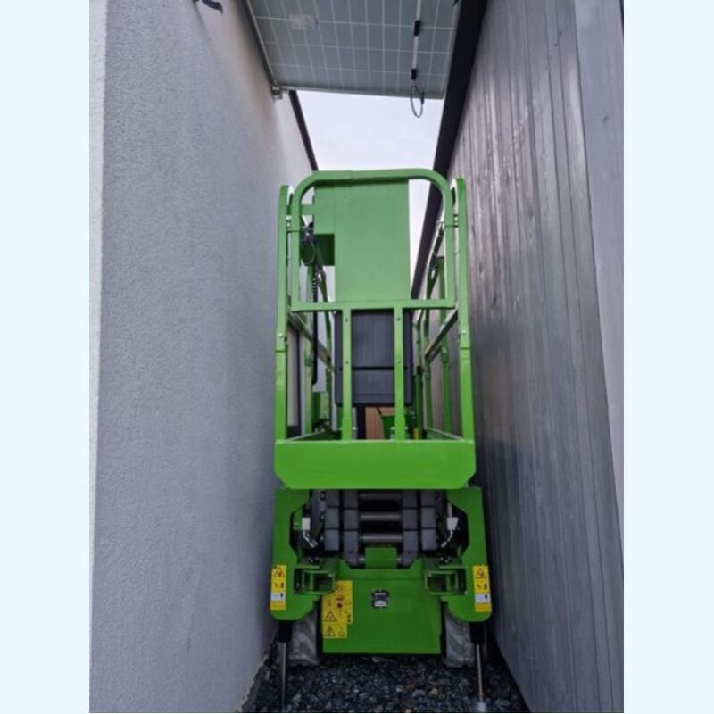 MINI Crawler Scissor Lift Factory - OEM 20ft 25ft 250KG Electric Self Propelled Narrow