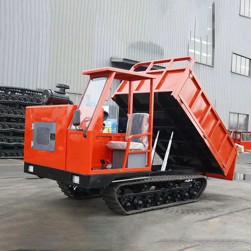 8 Ton Mini Track Dumper Factory - OEM Super Promotions Crawler Transporter Dumping Truck