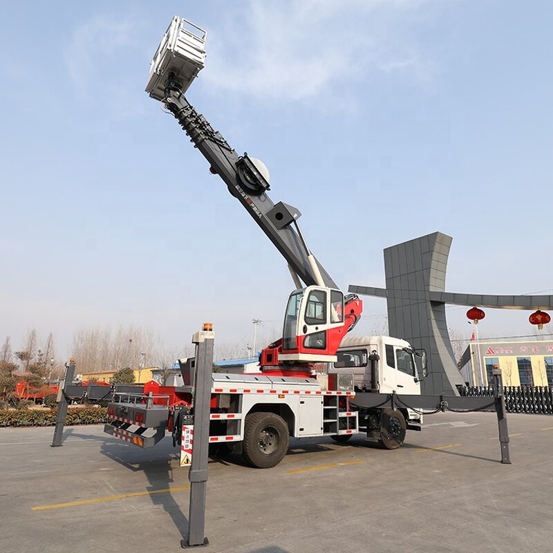 Mobile Elevating Telescopic Boom Factory - OEM Truck Mounted Aerial Working Platform