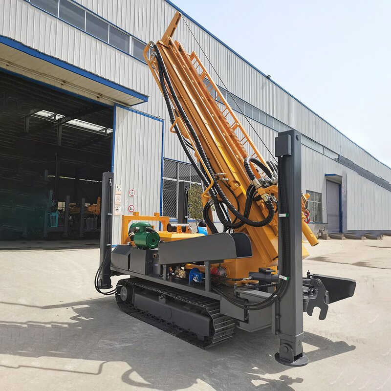 Crawler Mounted Water Well Drilling Machine Manufacturer - OEM 200 Meters Tunnel Drilling Rig