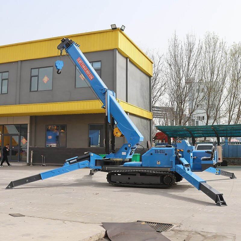 Crawler Spider Crane Manufacturer - OEM 3 Ton Mobile Crawler Spider Lift CE Certification