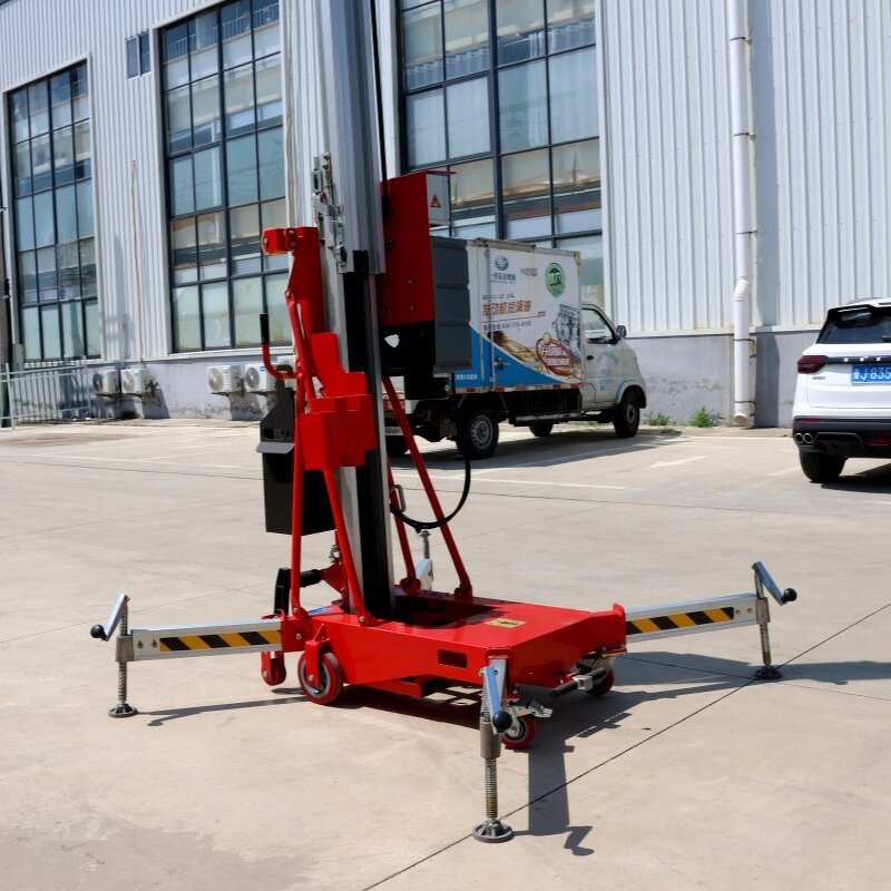 Single Mast Man Lift Manufacturer - OEM Hot Sale Electric High Strength Aluminum Aerial