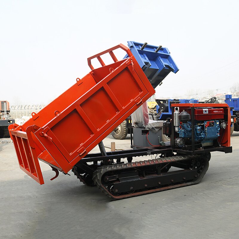 Small Rubber Track Dumper Truck Manufacturer - OEM Free Shipping 2Ton Advanced Crawler Carrier