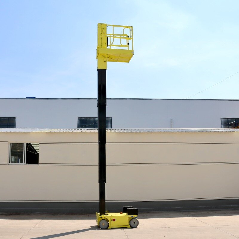 Self-Propelled Vertical Mast Platform Factory - OEM Vlift 11M Jib Electric Lift Retail Restaurant