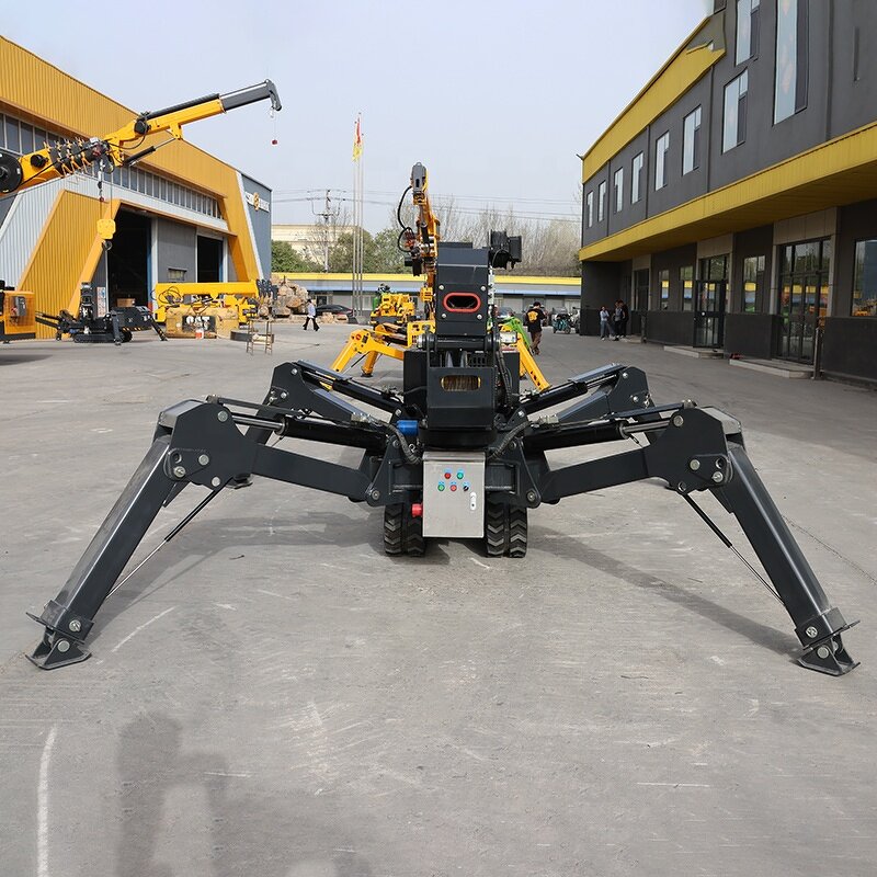 Spider Crane Manufacturer - OEM 2025 New 3Ton Telescopic Arm Diesel Best Price