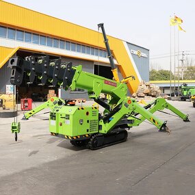 Spider Crane Manufacturer - OEM 2025 New 3Ton Telescopic Arm Diesel Best Price