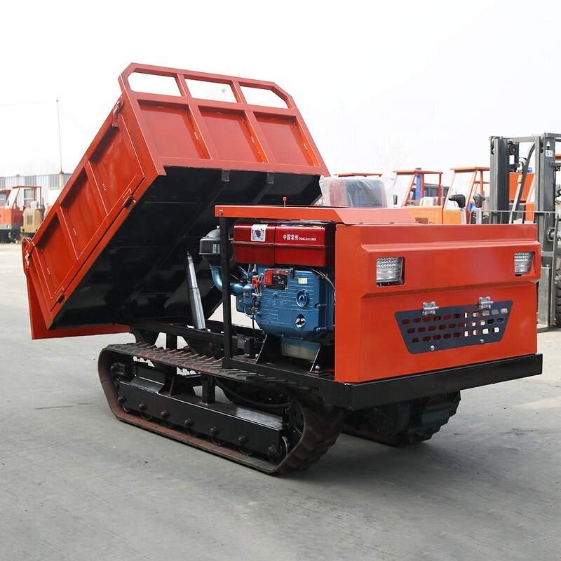 Small Rubber Track Dumper Truck Manufacturer - OEM Free Shipping 2Ton Advanced Crawler Carrier