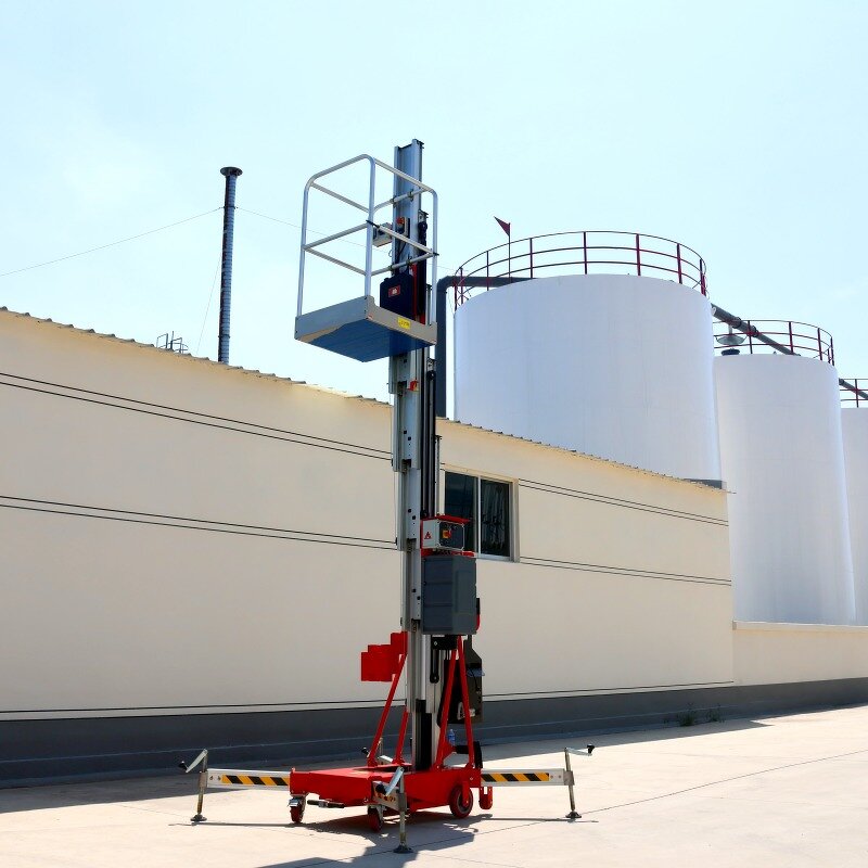 Steel Mast Mobile Lift Factory - OEM Hot Sale Stable Mini Vertical Man Lifts Electric