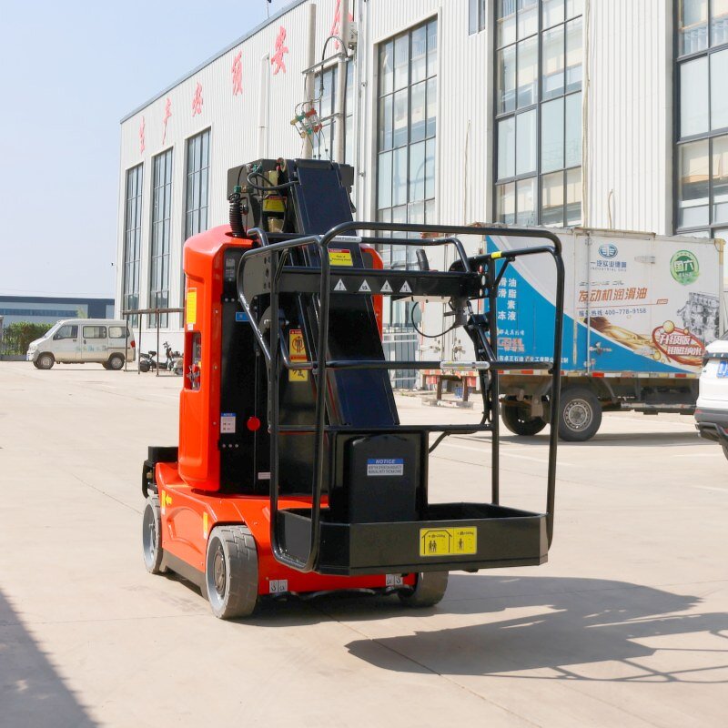 Aluminum Alloy Hydraulic Lifting Platform Manufacturer - OEM One-Person-Operated Electric Ladder