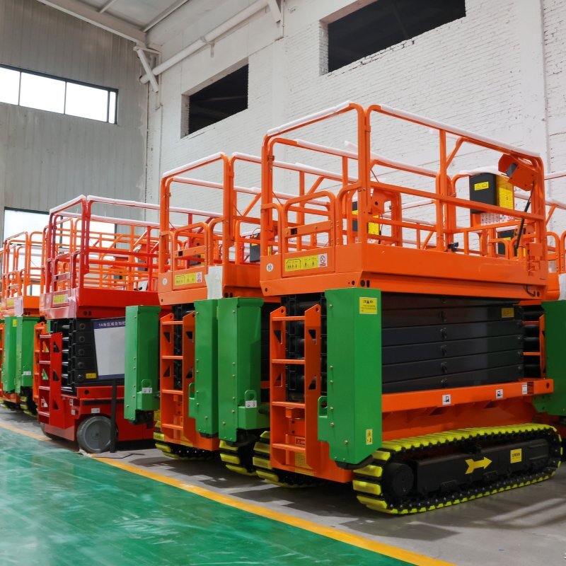 Electric Rough Terrain Scissor Lift Manufacturer - OEM Spot Supply CE ISO 6-12m Self-propelled
