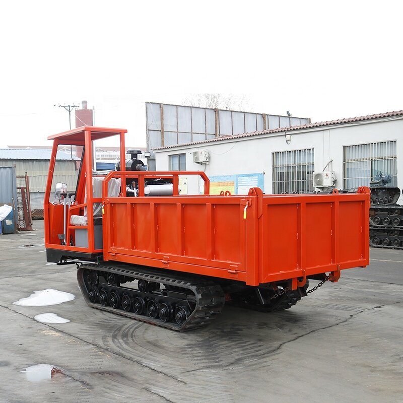 8 Ton Mini Track Dumper Factory - OEM Super Promotions Crawler Transporter Dumping Truck