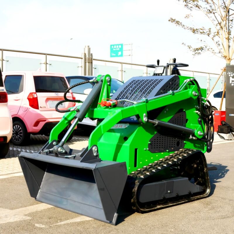 Mini Skid Steer Loader Manufacturer - OEM 1Ton Earth-Moving Rubber Tracked EPA Engine