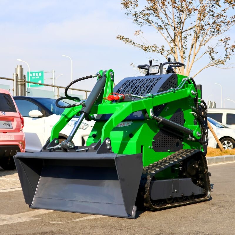 Mini Skid Steer Loader Manufacturer - OEM 1Ton Earth-Moving Rubber Tracked EPA Engine