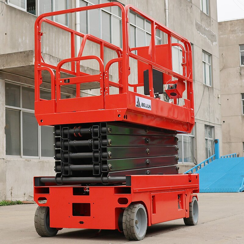 Heavy-duty Electric Scissor Lift Factory - OEM OEM for Tight Spaces 6-18m 350kg