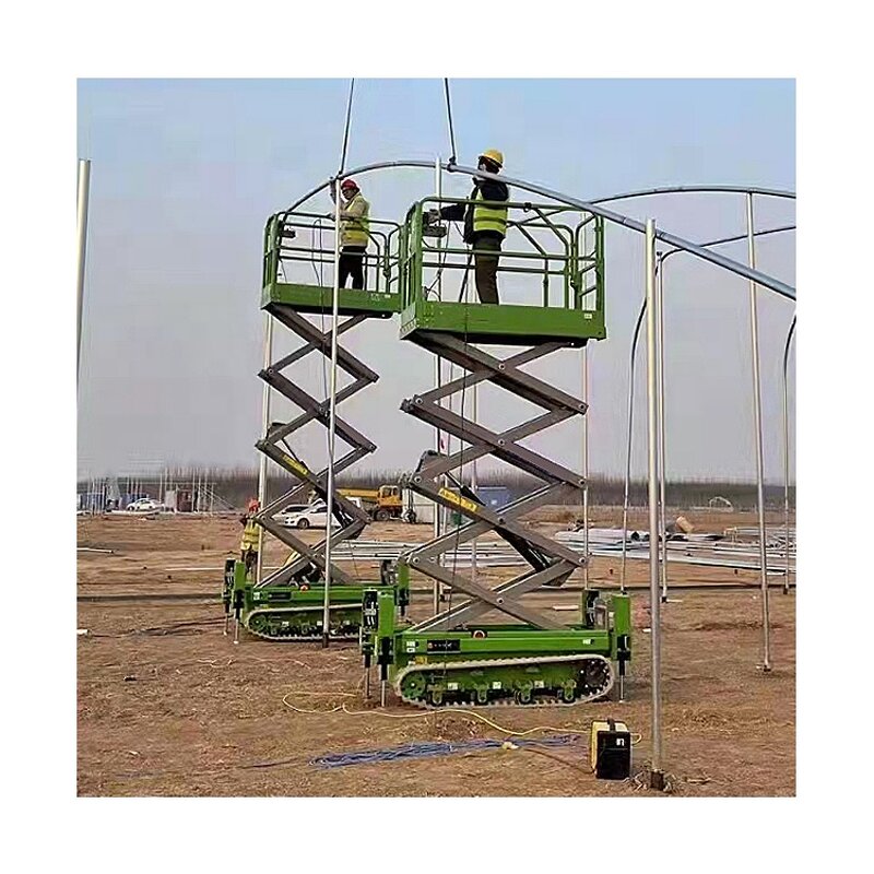 Mobile Tracked Scissor Lift Factory - OEM Factory Price 6-10m 500kg Self-propelled