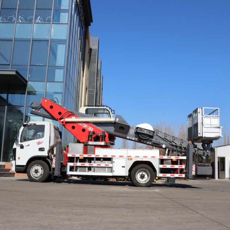 ISUZU Aerial Cage Work Platform Manufacturer - OEM High Quality 36m Work Height Hydraulic