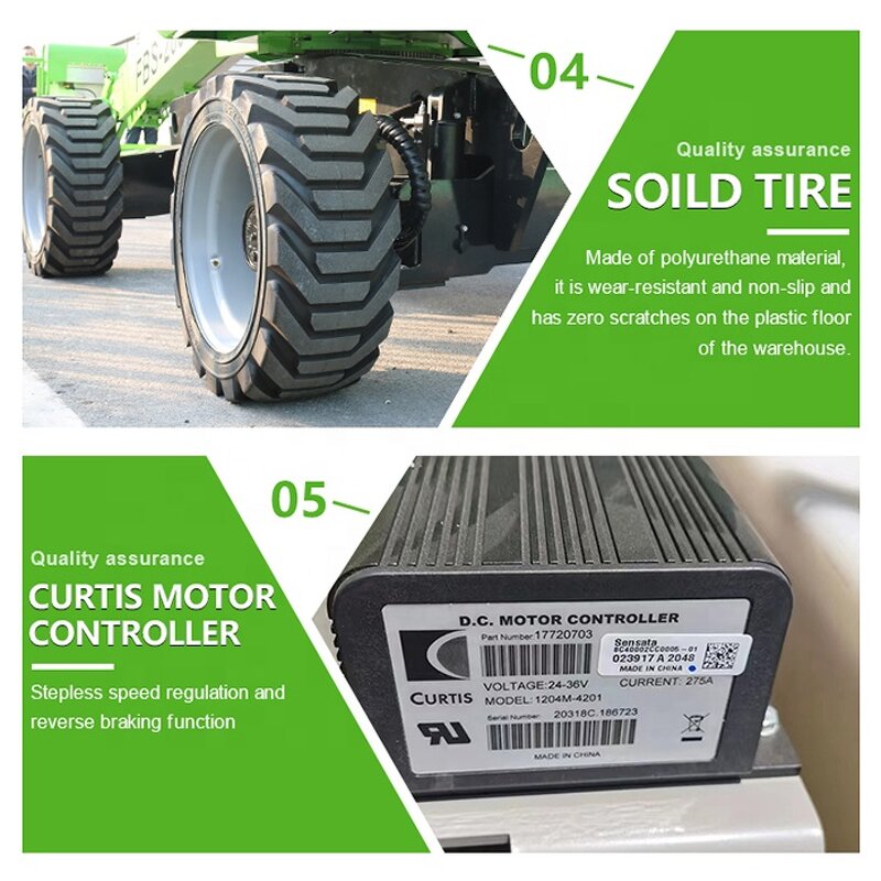 Wheel-Mounted Telescopic Boom Lift Factory - OEM 20-26M Portable All-Terrain Hydraulic