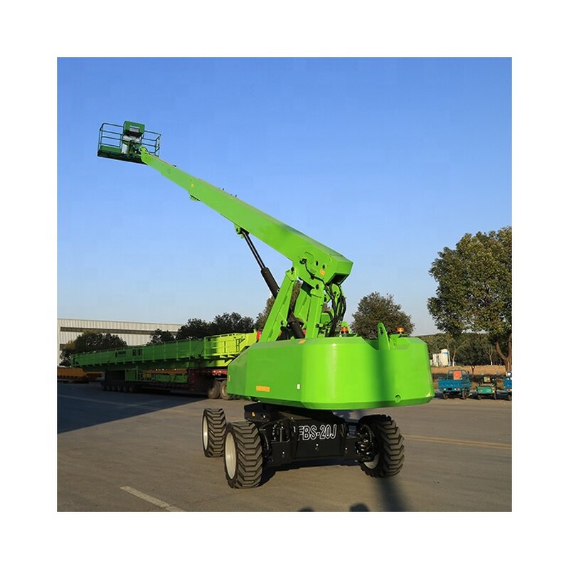 Wheel-Mounted Telescopic Boom Lift Factory - OEM 20-26M Portable All-Terrain Hydraulic