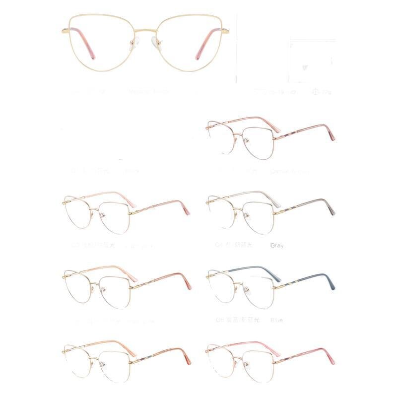 Eyeglasses Frame Manufacturer - OEM Custom Women's Cat Eye Spring Hinged