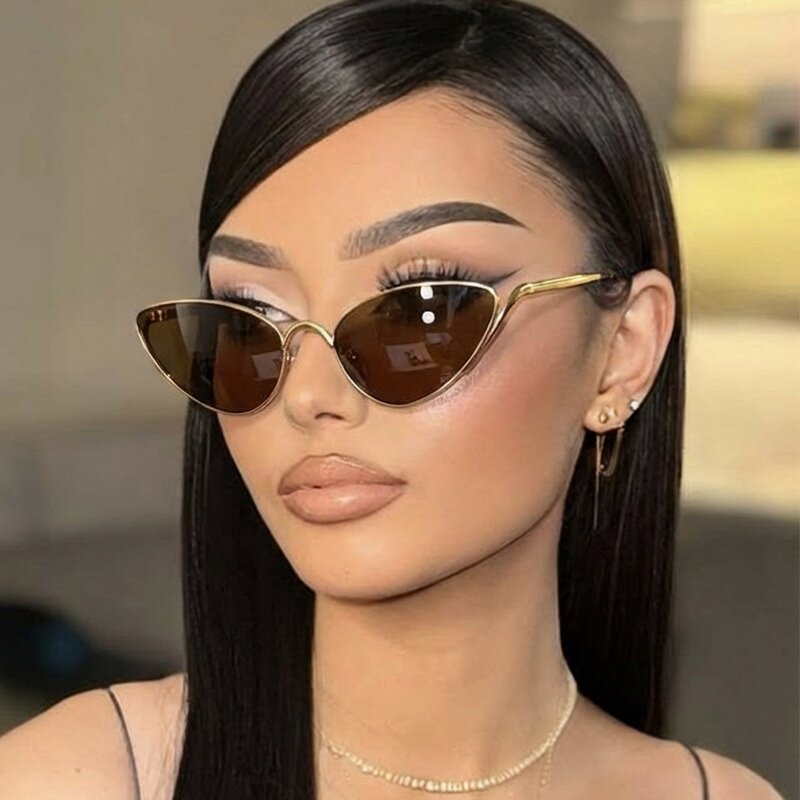 Sunglasses Factory - OEM Custom Cat Eye Luxury Brand Metal