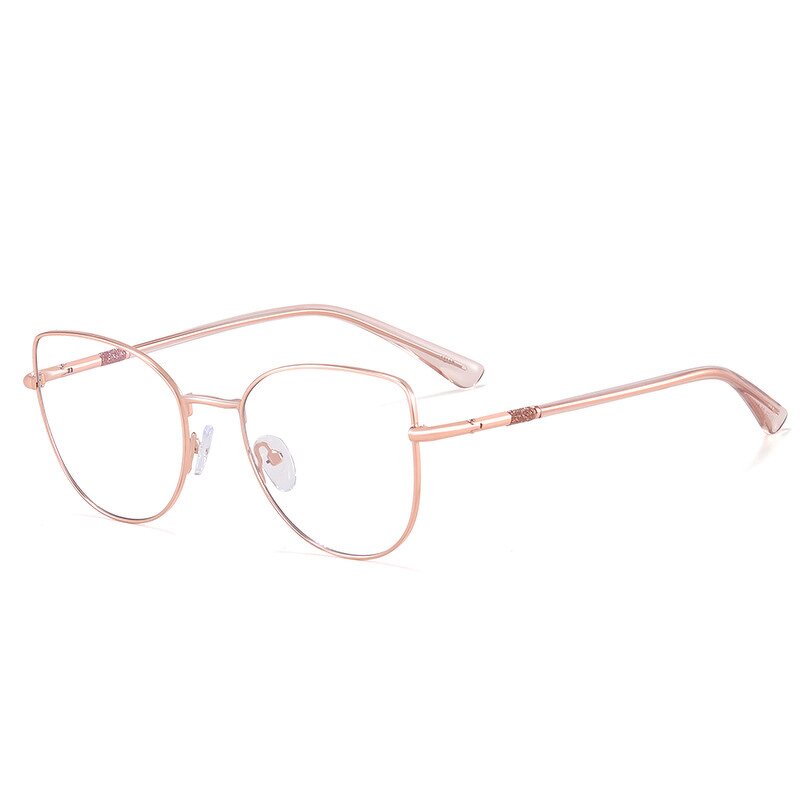 Prescription Glasses Factory - OEM Custom Fashion Cat's Eye Myopia Photochromic