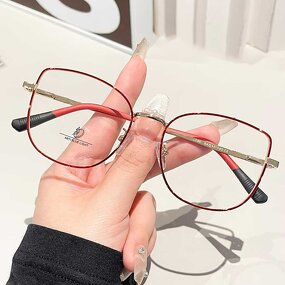 Anti-Blue Light Glasses Factory - OEM Custom Vintage Eye Protection Metal