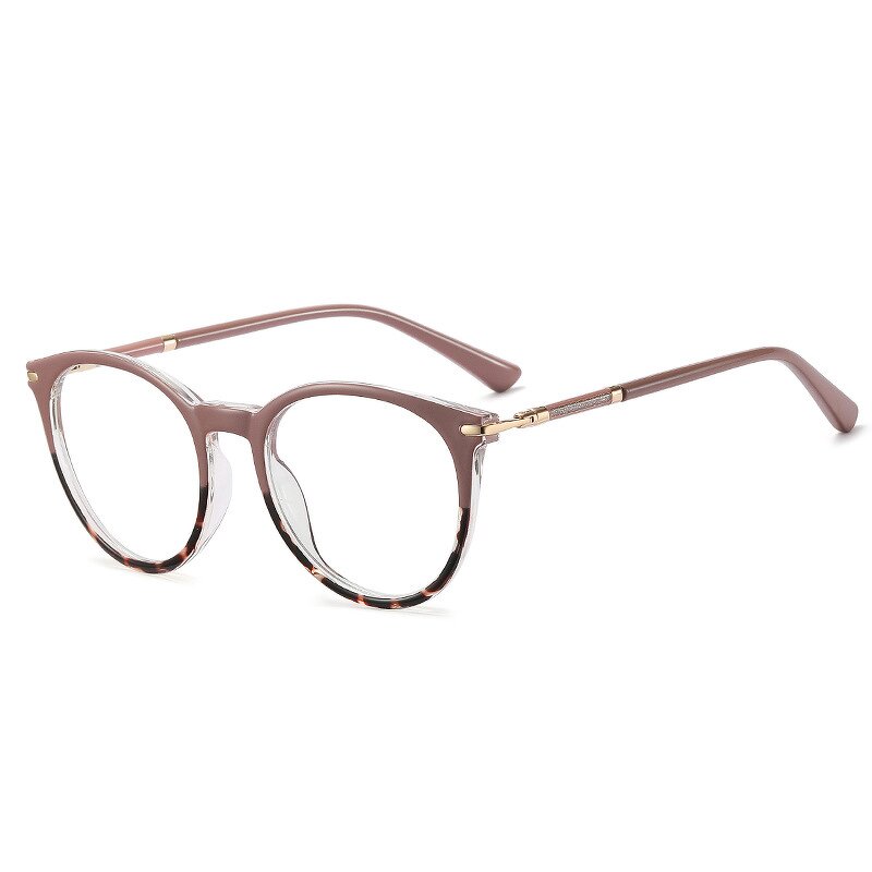 Prescription Eyeglasses Manufacturer - OEM Custom Women's Round Anti Blue Light