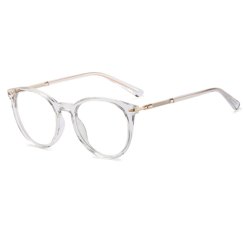 Prescription Eyeglasses Manufacturer - OEM Custom Women's Round Anti Blue Light