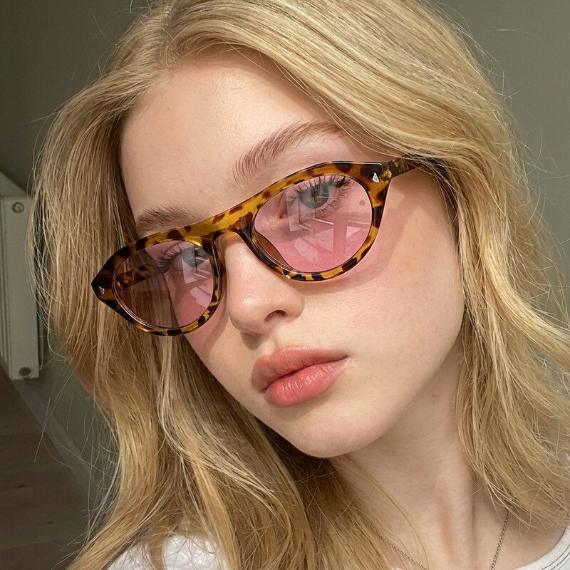 Sunglasses Manufacturer - OEM Custom Fashionable Small Oval Vintage