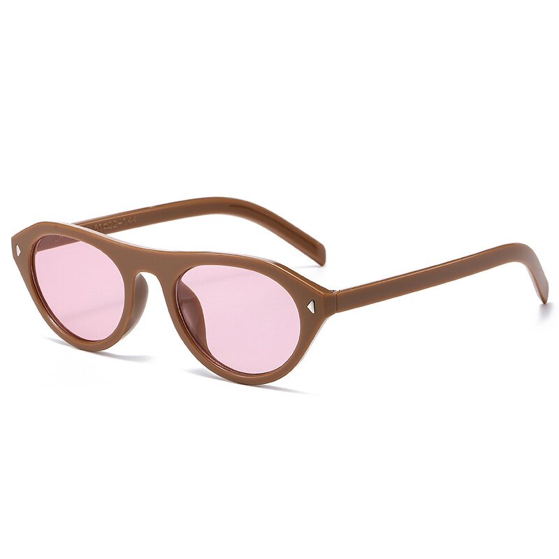 Sunglasses Manufacturer - OEM Custom Fashionable Small Oval Vintage