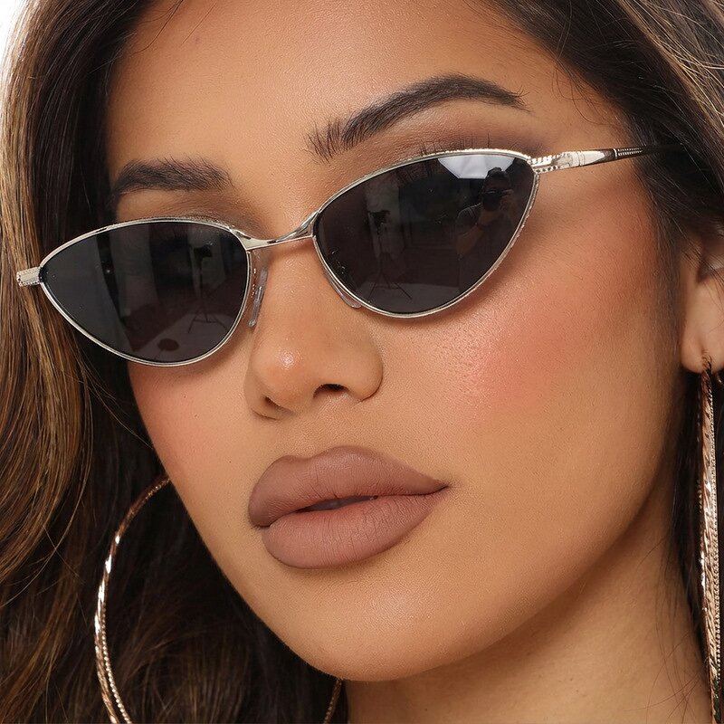 Sunglasses Factory - OEM Custom Classic Vintage Cat Eye Metal