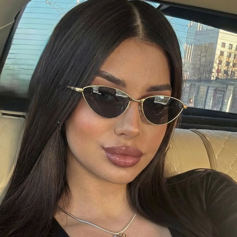 Sunglasses Factory - OEM Custom Classic Vintage Cat Eye Metal