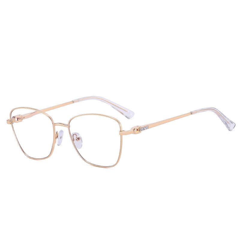 Prescription Eyewear Factory - OEM Custom Female Progressive Oval Anti Blue